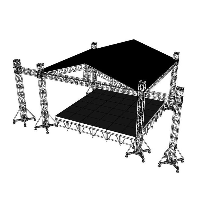 Concert Truss System with Roof