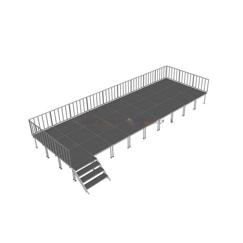 Adjustable Height Concert Stage