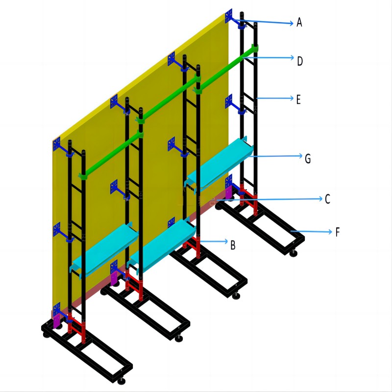 LED Stand Support Truss