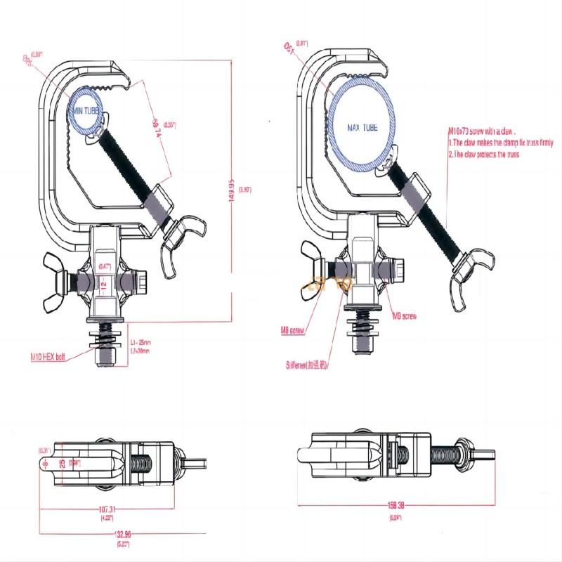 Aluminum Clamp