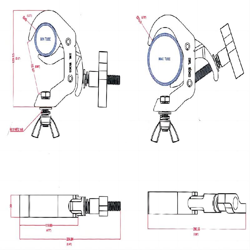 Lighting Hook Truss