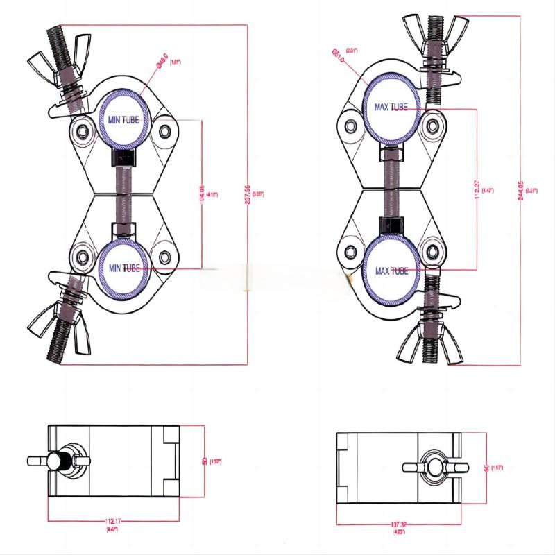 Lighting Hook Clamp